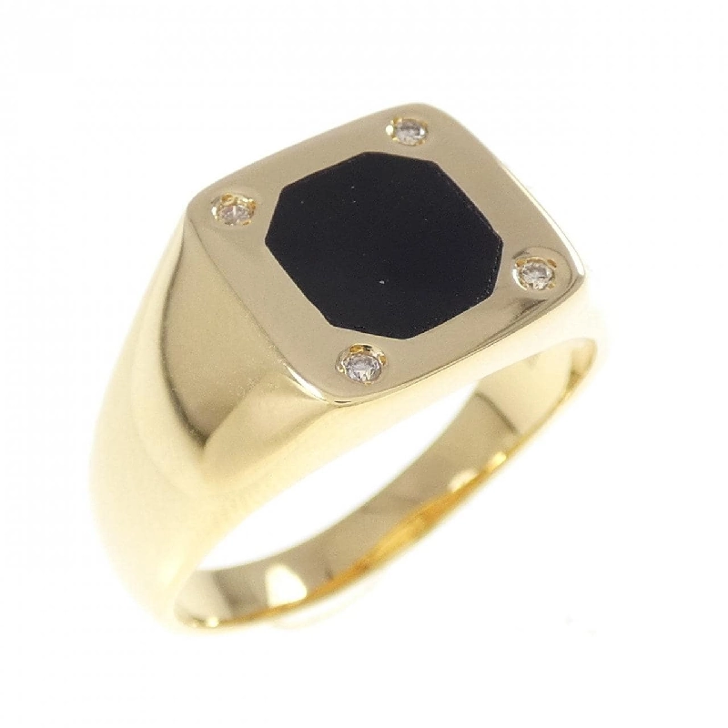 Nhẫn Onyx K18YG 666687