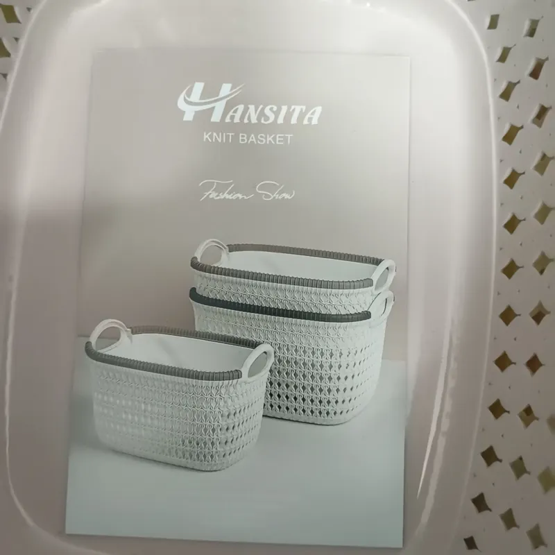 Rổ  nhựa giả mây  792579