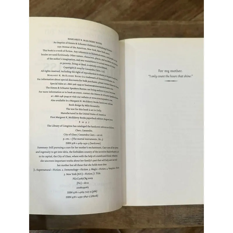 City of Glass - Cassandra Clare 729023