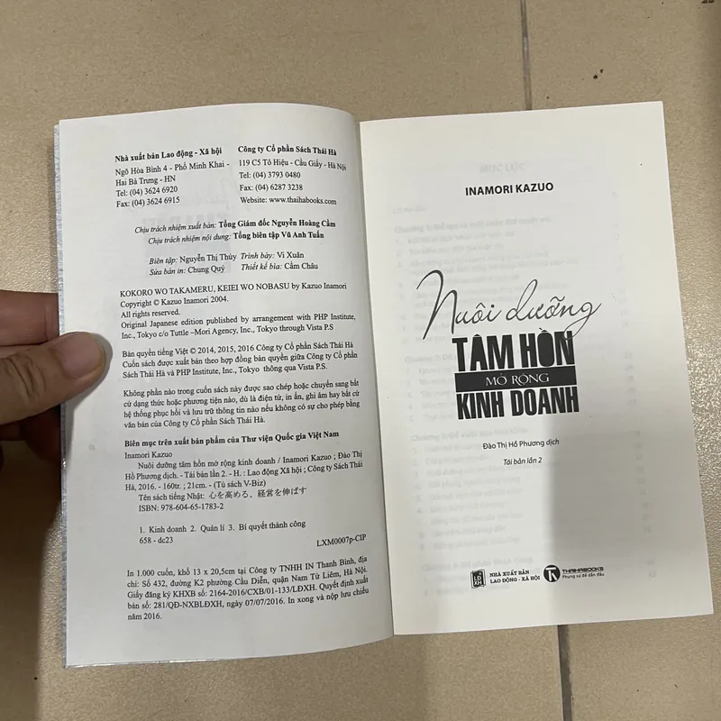 Nuôi dưỡng tâm hồn mở rộng kinh doanh - Inamori Kazuo (c7) 720426