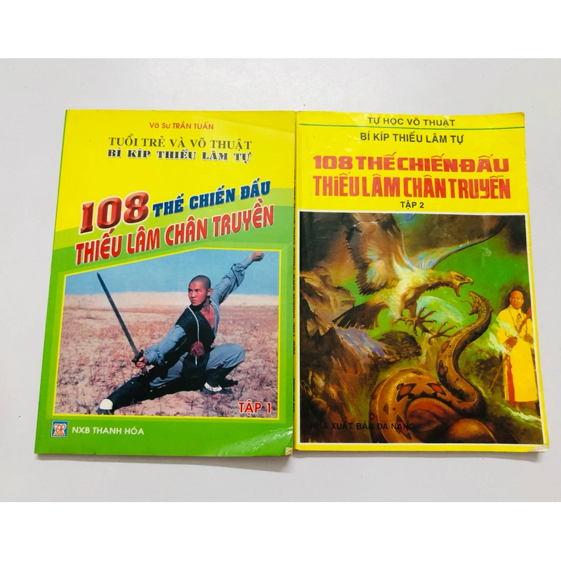 BỘ 2 tập 108 THẾ CHIẾN ĐẤU THIẾU LÂM CHÂN TRUYỀN  359673