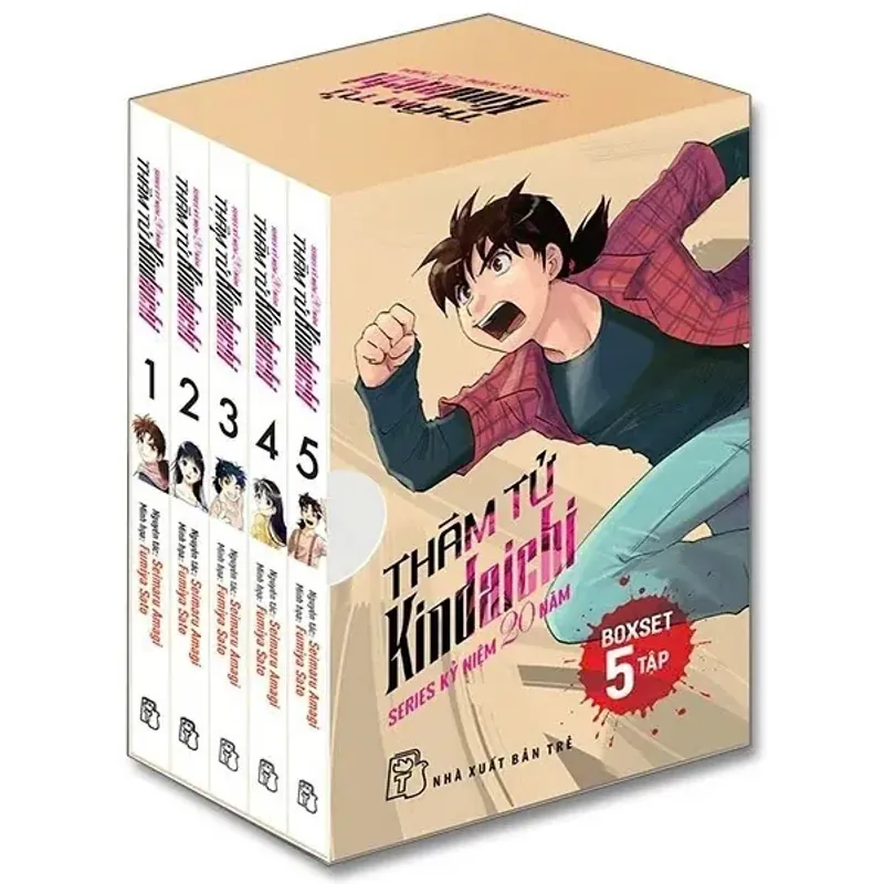 Boxset Thám Tử Kindaichi - Series Kỷ Niệm 20 Năm NXB Trẻ ( Trọn Bộ 5 Tập ) 778405