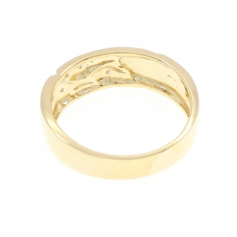 Nhẫn kim cương ba viên K18YG 0.03CT - Hàng hiệu chính hãng 851264