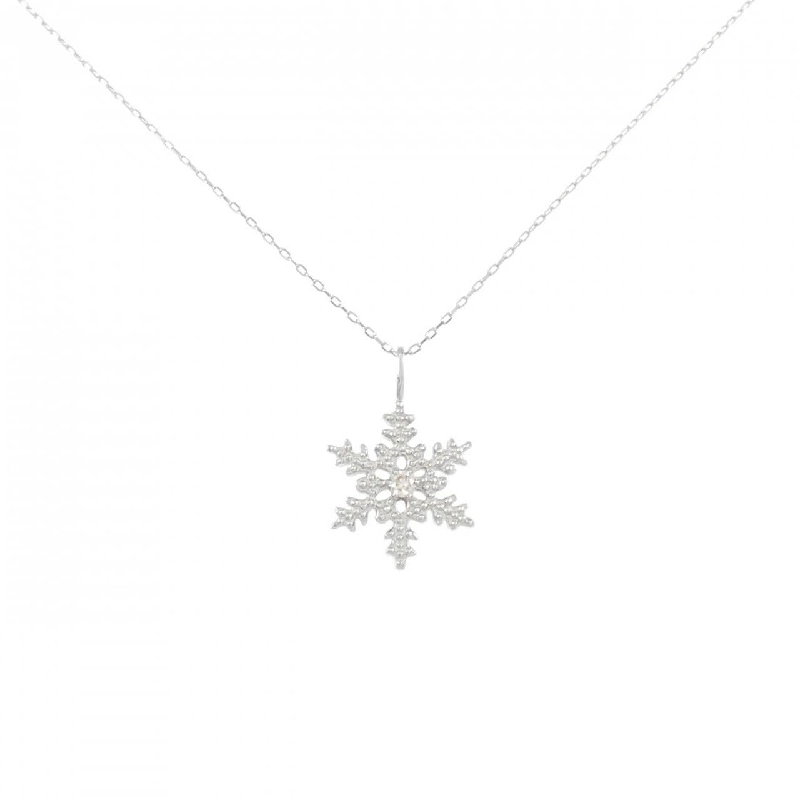 Dây chuyền kim cương tuyết PT950/PT850 0.02CT - Hàng hiệu Chính hãng 859132