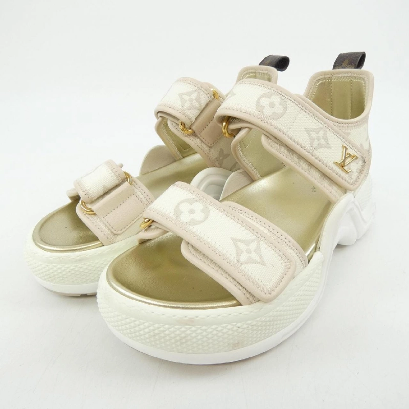 Giày sandal LOUIS VUITTON Monogram Denim LV Arclight - Hàng hiệu Authentic 827833