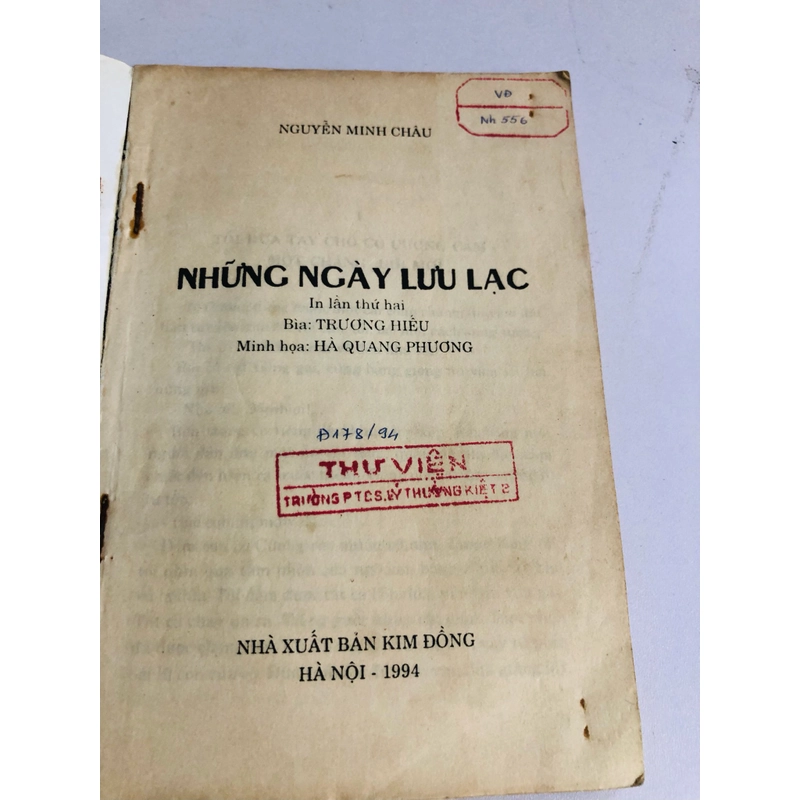 📚 SÁCH NXB KIM ĐỒNG 9x 📖 Những Ngày Lưu Lạc 545971