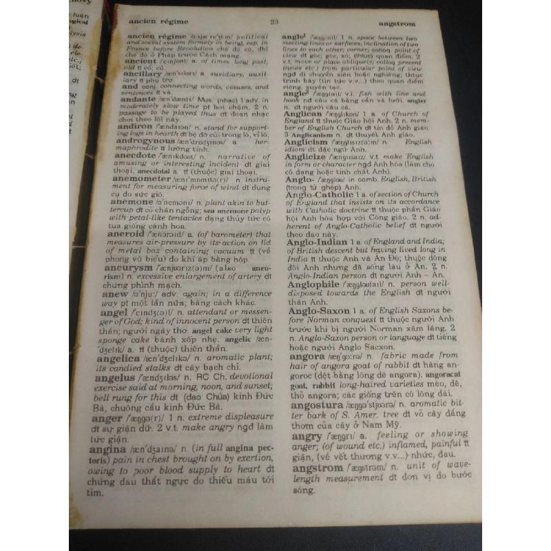 The little oxford dictionary Sổ tay Anh Việt thông dụng 45.000 từ mới 70% bìa cứng, bẩn bìa, ố vàng, bung gáy 1995 HCM2811 Đinh Kim Quốc Bảo & Nguyễn Danh Hưng HỌC NGOẠI NGỮ 353595