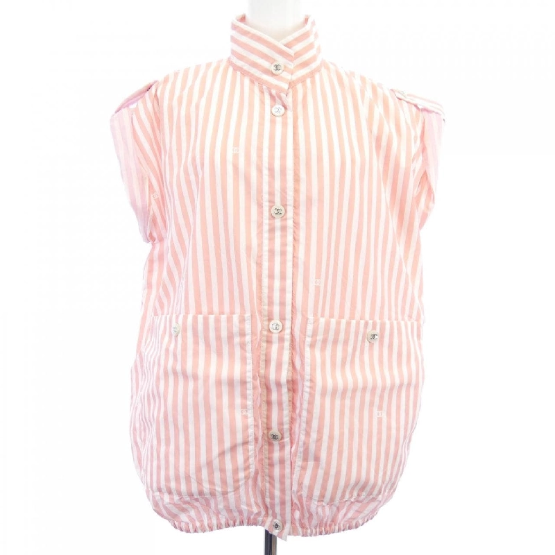 CHANEL P76214V68288 Áo Sơ Mi Ngắn Tay - Hàng hiệu Chính Hãng 824112