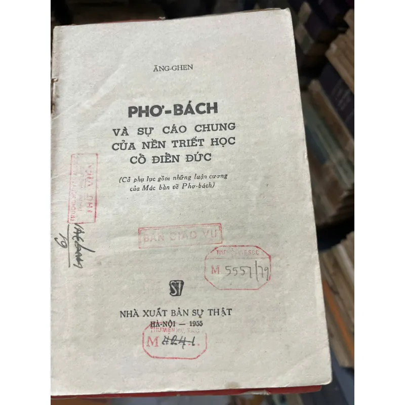 Phơ-bách và sự cáo chung của nền triết học cổ điển Đức - Ăng-ghen - Chính trị / Triết học 1023880