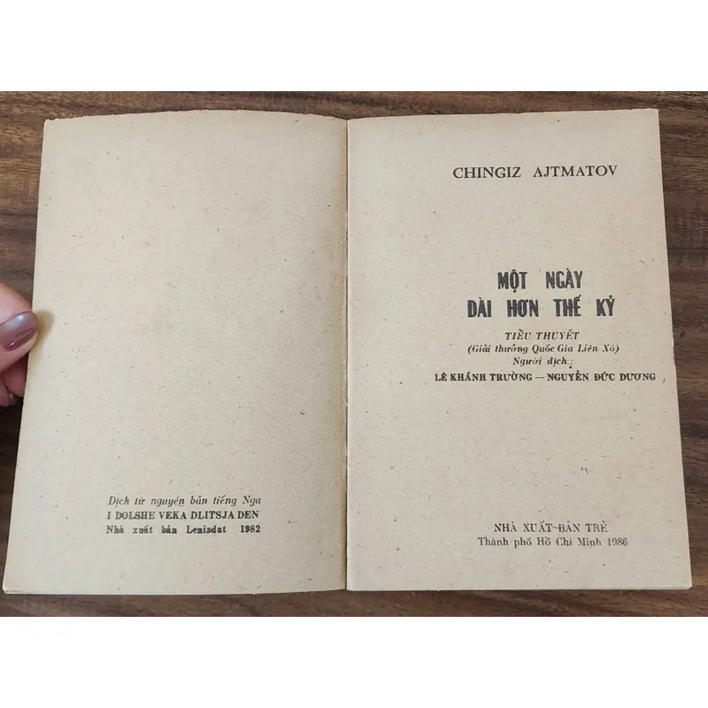 "Một ngày dài hơn thế kỷ" - một kiệt tác vượt thời đại (tác giả: Chinghiz Aitmatov) 717778