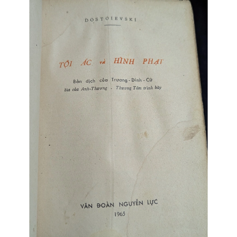 Tội ác và hình phạt - Dostoievski ( Trương Đình Cử dịch ) 127786