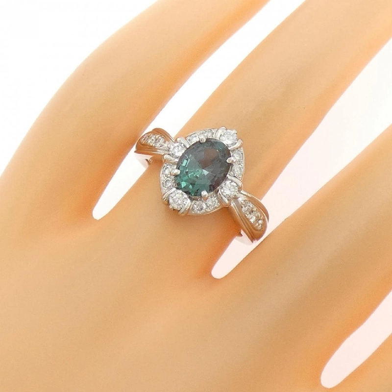 Nhẫn Alexandrite tổng hợp Clé Sain Bère 1.41CT - Hàng hiệu Authentic 837639