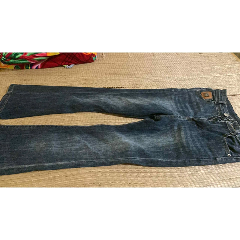 Quần bò ống loe size M tầm <40kg  quần ống rộng đủ các size 539404