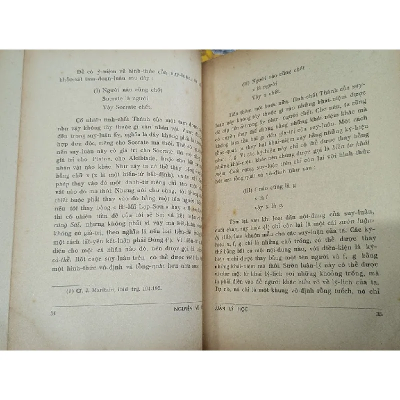 Đại cương luân lý học hình thức - Nguyễn Vũ Uyên 696024