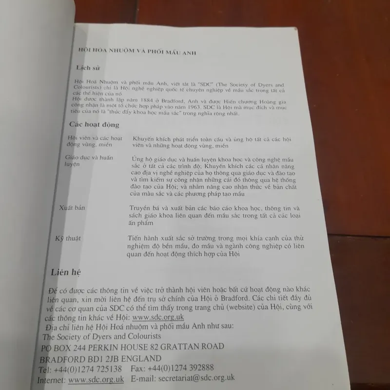 Arthur D Broadbent - Những nguyên lý cơ bản của TẠO MÀU HÀNG DỆT 643817