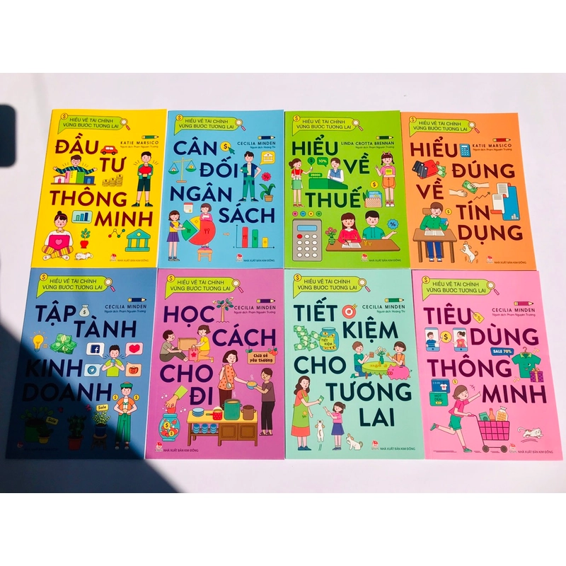 Combo Hiểu về tài chính, vững bước tương lai (8 quyển) 539257