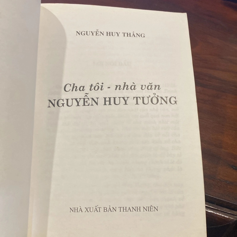 CHA TÔI - NHÀ VĂN NGUYỄN HUY TƯỞNG (XB 2006) 475539