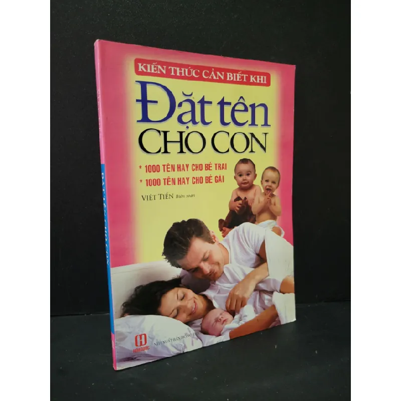 [Phiên Chợ Sách Cũ] Đặt tên cho con 2012 - Việt Tiến 0506 469005