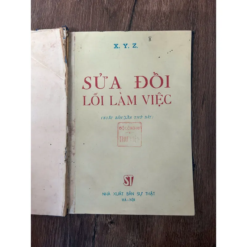 Sửa đổi lối làm việc (Xuất bản lần thứ bảy) - X. Y. Z. 709525