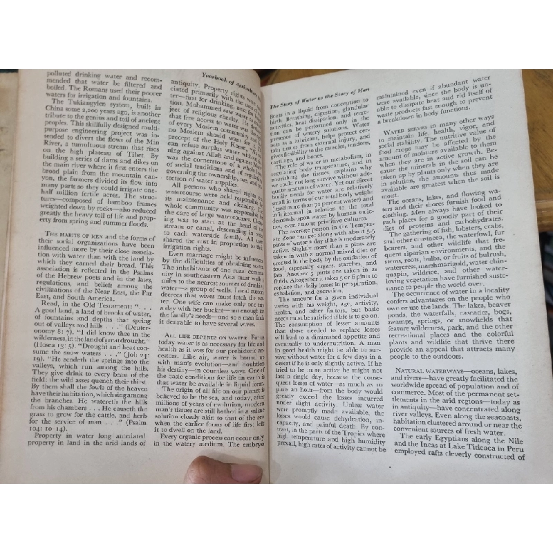 WATER : THE YEARBOOK OF AGRICULTURE 1955 - THE UNITED STATES DEPARTMENT OF AGRICULTURE 119930