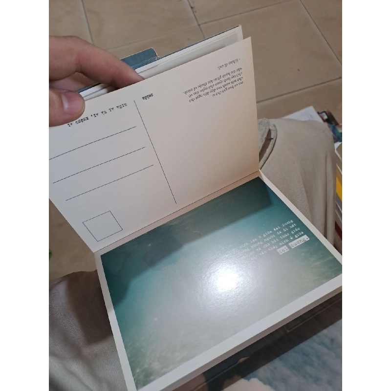 Giữa Ai Và Không Ai - Zelda - mới 90% tranh, postcard - VĂN HỌC - HMT3012 922209