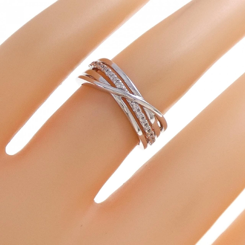 K18WG Nhẫn Kim Cương - Hàng hiệu Chính hãng 854446