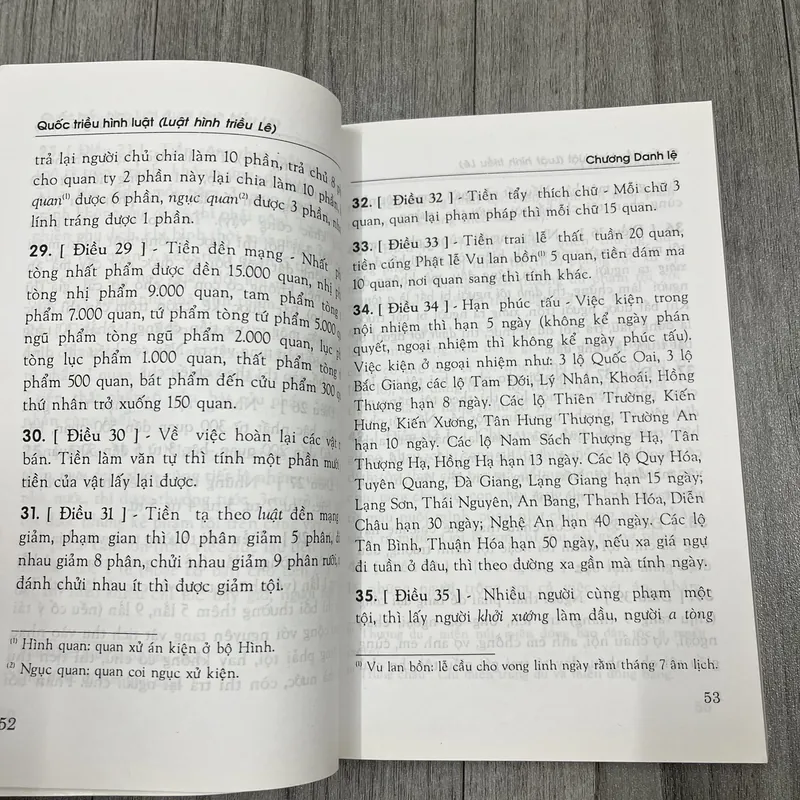 Quốc triều hình luật. 6a5 737277