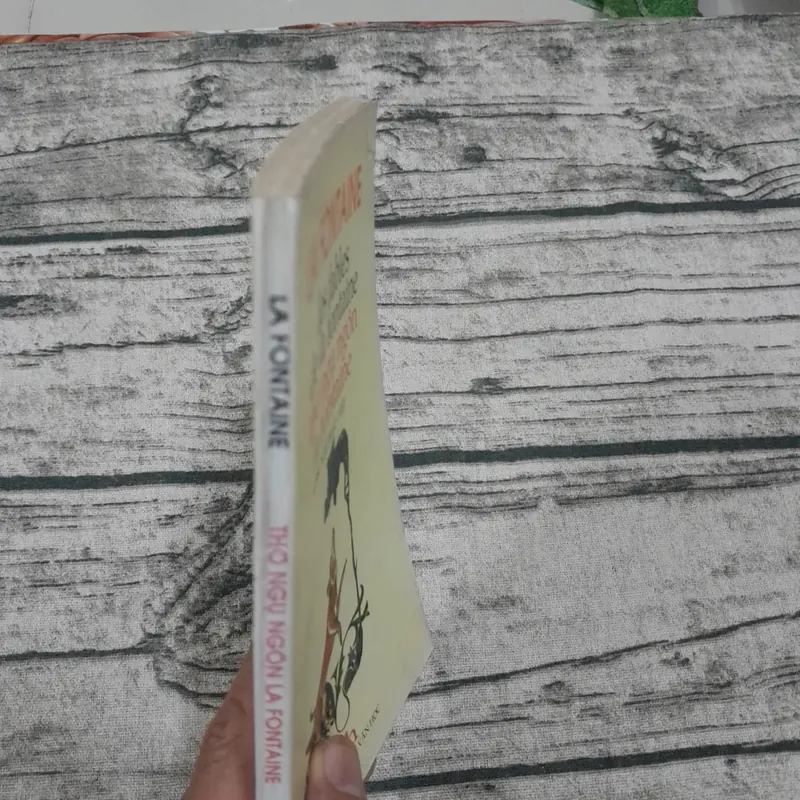 Thơ ngụ ngôn La Fontaine. Song ngữ Pháp Việt. Nguyễn Văn Vĩnh dịch 627810