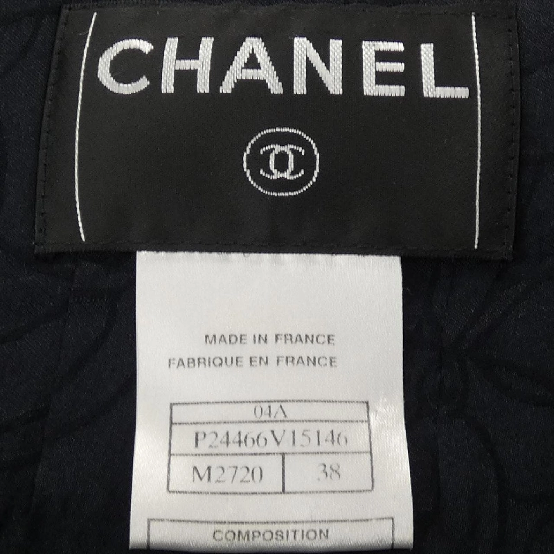 Áo khoác không cổ CHANEL P24466V15146 04A - Hàng hiệu Authentic 822193