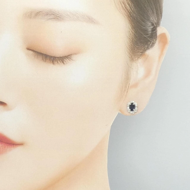 PT900 Bông tai Sapphire 0.50CT - Hàng hiệu Chính hãng 866347