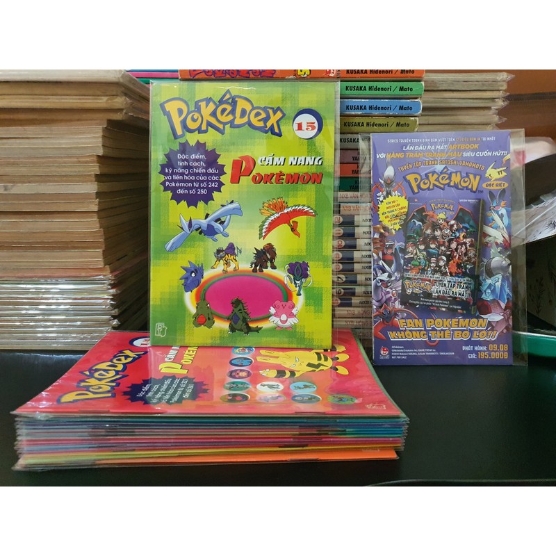 Pokedex cẩm nang Pokemon full 15 tập nxb trẻ 195638