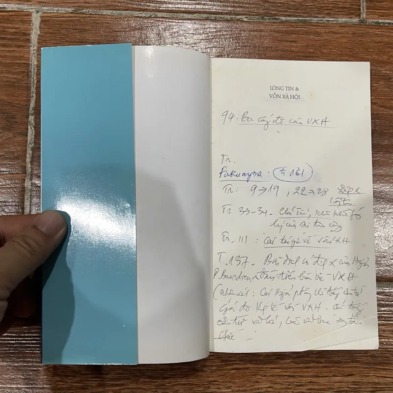 Lòng tin $ vốn xã hội  (7) 975065