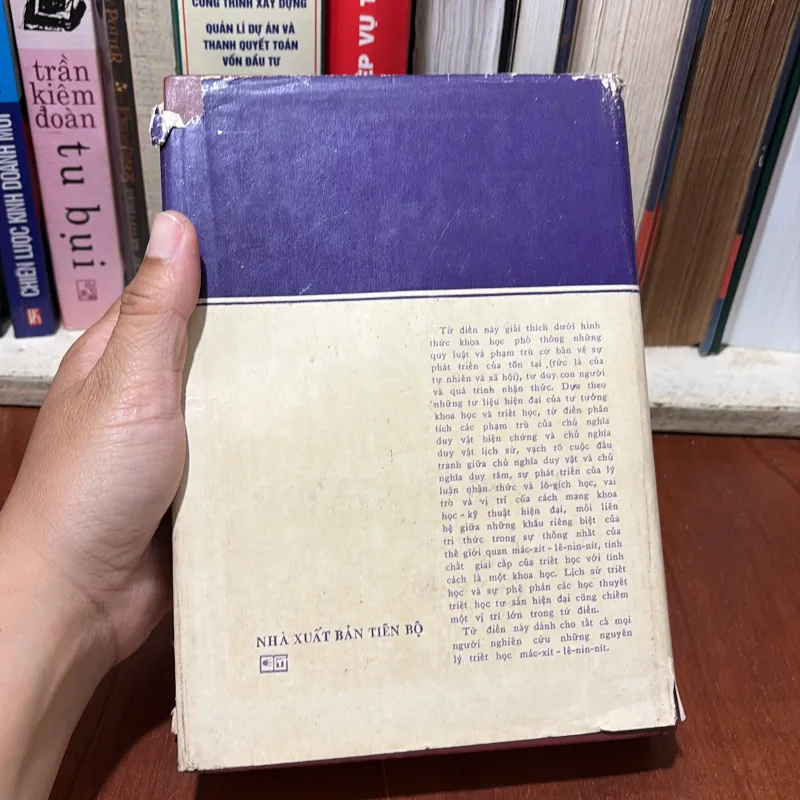 II Triết Học: Từ Điển Triết Học - In Tại Liên Xô - 1986 777787