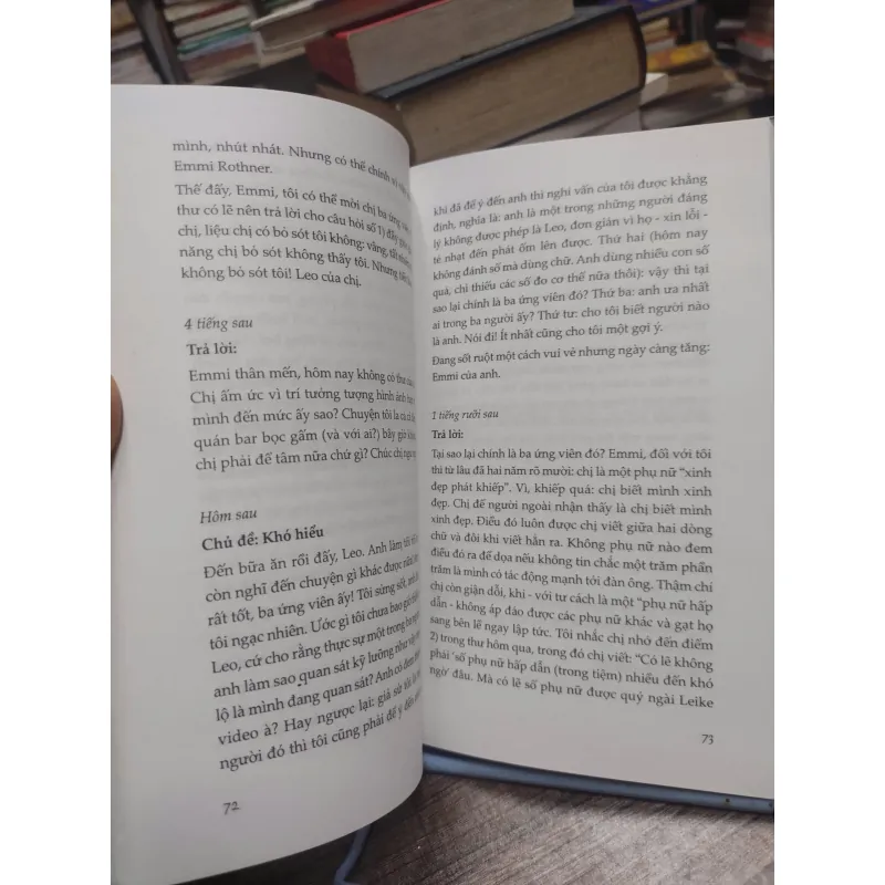 Sách: Cưỡng hôn gió bấc - Daniel Glattauer (A3) 595974