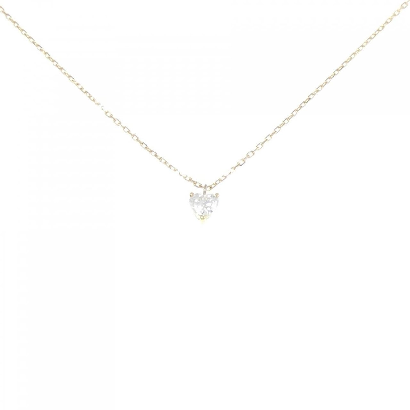 K18YG Dây chuyền kim cương hình trái tim 0.240CT - Hàng hiệu Chính hãng 862686
