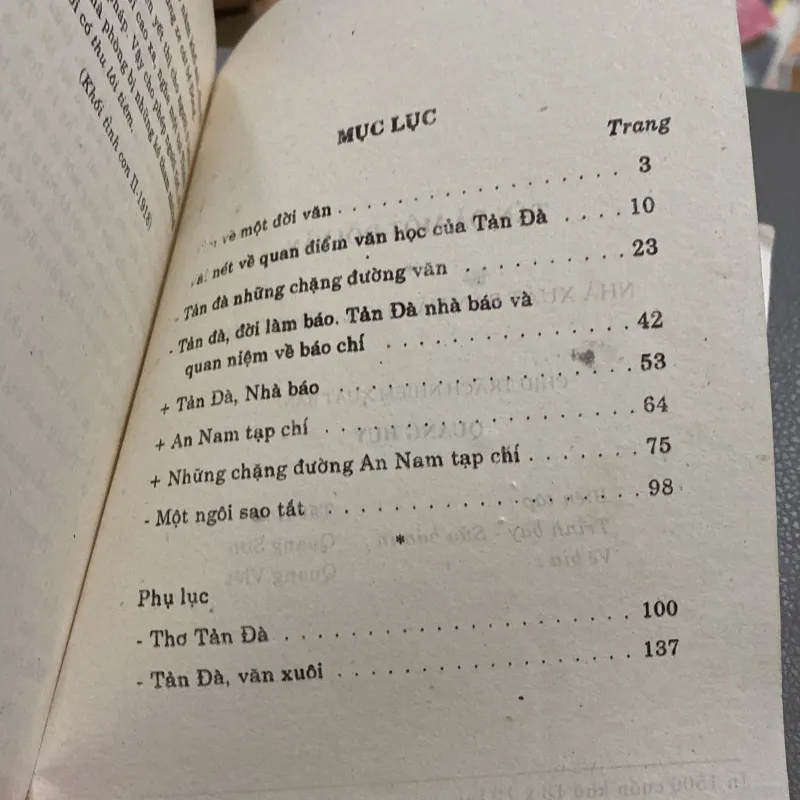 Tản Đà một đời văn - Nguyễn Khắc Xương 784540