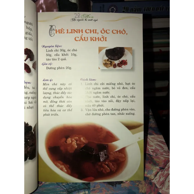 28 món ăn cho người bệnh mất ngủ - Thiên Kim  958374