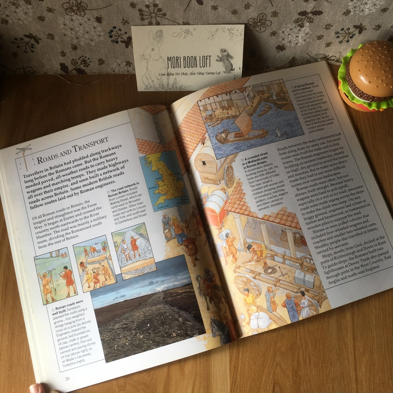 Sách kiến thức History of Britain: Roman Britain và Georgian Britain, Used 442989