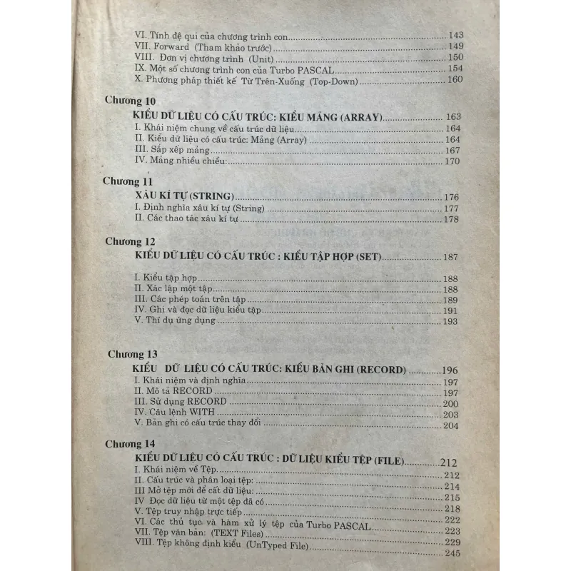 NGÔN NGỮ LẬP TRÌNH PASCAL(Full bộ lý thuyết + bài tập) 705106