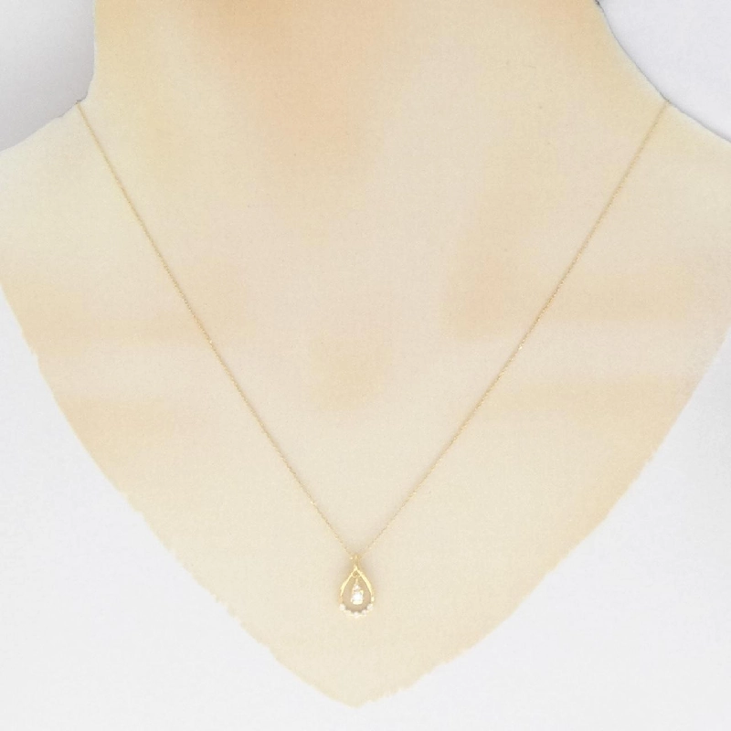 K18YG Dây chuyền kim cương - Hàng hiệu Authentic 863461