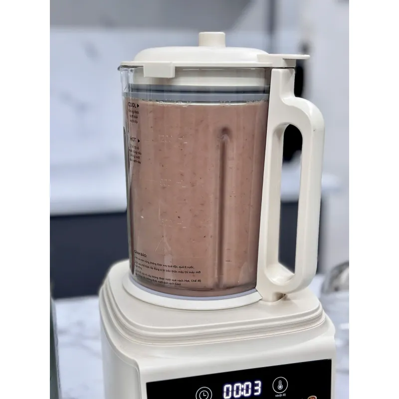 Máy làm sữa hạt UNIE UCB15 dung tích 1.5L, giảm ồn 30%, 10 chức năng nấu 728773