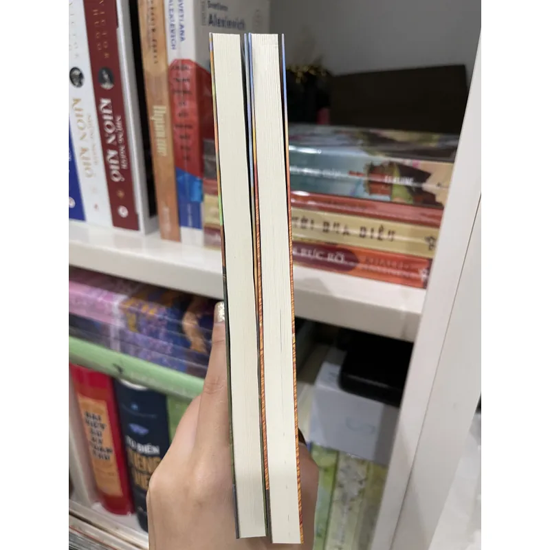 Combo 2 cuốn “Trốn lên mái nhà để khóc” và “Thưa ngoại con mới về” - Lam (mới 99%) 690507