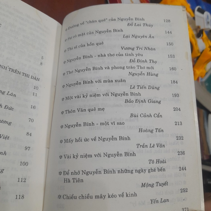 Thơ NGUYỄN BÍNH, Những lời bình 452211
