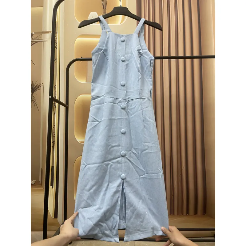 Váy cúc sát nách 691087