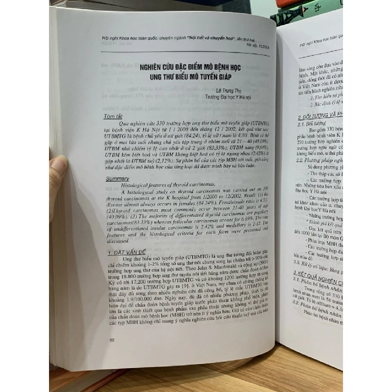 Kỷ yếu toàn văn các đề tài khoa học -Bộ y tế BV nội tiết trung ương 727974