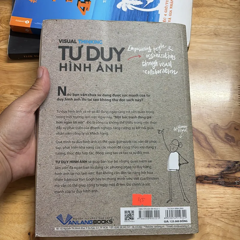 II Sách Kỹ Năng: VISUAL THINKING _ Tư Duy Hình Ảnh - Willemien Brand - 2019 699408