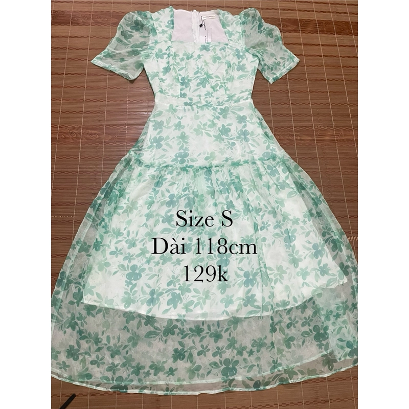 Đầm hoa new tag size S 453136