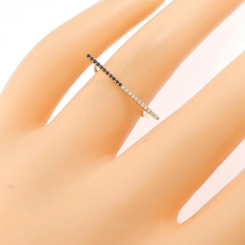 Nhẫn Sapphire K18YG - Hàng hiệu Chính hãng 854929