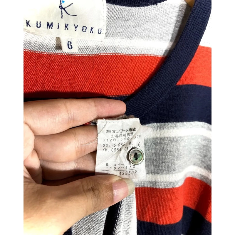 Áo Cardigan Mongtoghi Hiệu Nhật Nhà Kumikyoku

Size M L
 446184