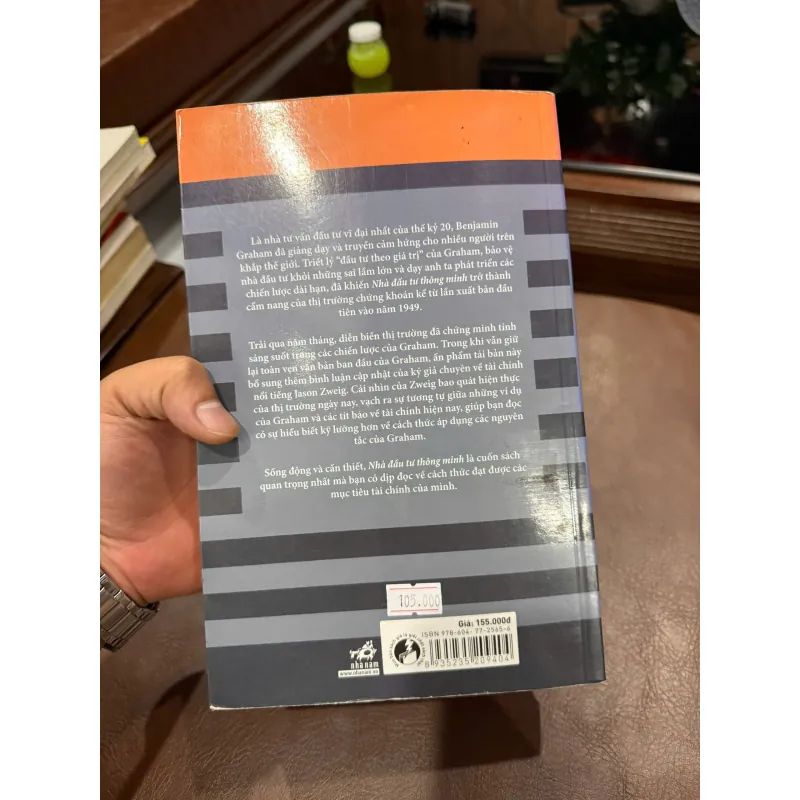 Nhà Đầu Tư Thông Minh – Benjamin Graham | Sách kinh điển về đầu tư chứng khoán- K5 1035669
